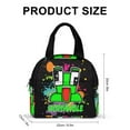 thumbnail image 2 of UnspeakableLunch Box Bag, Thermal Insulation, Bento Handbag, Student Food Bag, Waterproof And Oil Proof, Office Worker Meal Bag, Aluminum Foil Thermal Insulation Meal Bag, 2 of 5