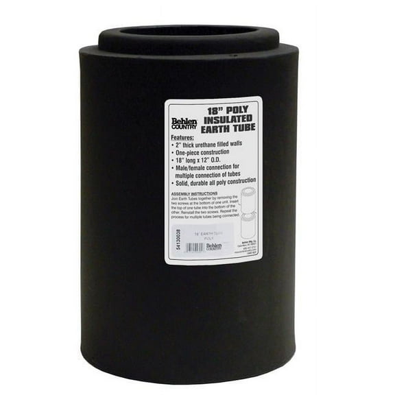 18 in. Poly Earth Tube