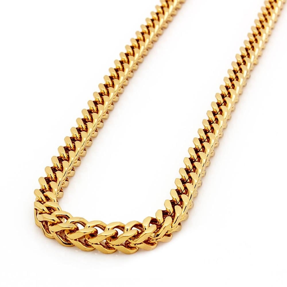 Gold franco chain on sale 18k