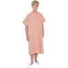 Essential Medical Supply Fabric Patient Gown - One Size Fits Most, Choose Your Color