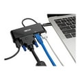 thumbnail image 6 of USB-C to DVI Adapter with USB-A Hub, Gigabit Ethernet, Thunderbolt 3, 1080p - PD Charging, Black, 6 of 7