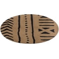 thumbnail image 5 of African Mud Tribal Cloth Round Carpet Circle Rug Outdoor Patio Area Rug Washable Large Area Rugs Hallway Room Decor Fitness Mats, 5 of 8
