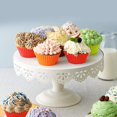 thumbnail image 3 of GHSDFBB Silicone Cupcake Baking Cups, Multi Color Reusable Muffin Cup Liners, Rainbow Cupcake Wrappers (24xStandard)\u2026, 3 of 6