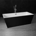thumbnail image 4 of WOODBRIDGE 67" Freestanding Bathtub Contemporary Soaking Tub BTA1812, 4 of 6