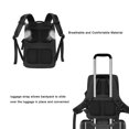 thumbnail image 4 of MOSISO Camera Backpack,DSLR/SLR/Mirrorless Photography Waterproof 17.3 inch Camera Bag with Front Hard Shell&Laptop Compartment&Tripod Holder&Rain Cover Compat, 4 of 8