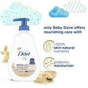 Baby Dove Derma Care Soothing Wash Skin Care with Colloidal Oatmeal for Eczema prone skin, 13 oz