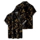 thumbnail image 3 of Camisas Para Hombre Manga Larga Nueva camisa informal para hombre, camisa de moda de calle, camisa de manga corta para la playa (Black, XXL), 3 of 5