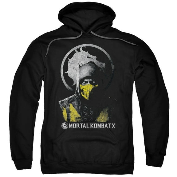 Mortal Kombat X - Scorpion Bust - Pull-Over Hoodie - XXXXX-Large