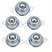 thumbnail image 3 of KangTeer 5/8" Ball Transfers Units 5Pcs Screw Mounted Metal Roller Ball Transfers Bearing,for Table Conveyor Transmission System, 3 of 4