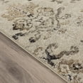 thumbnail image 4 of 5' x 8' Beige and Brown Oriental Area Rug, 4 of 11