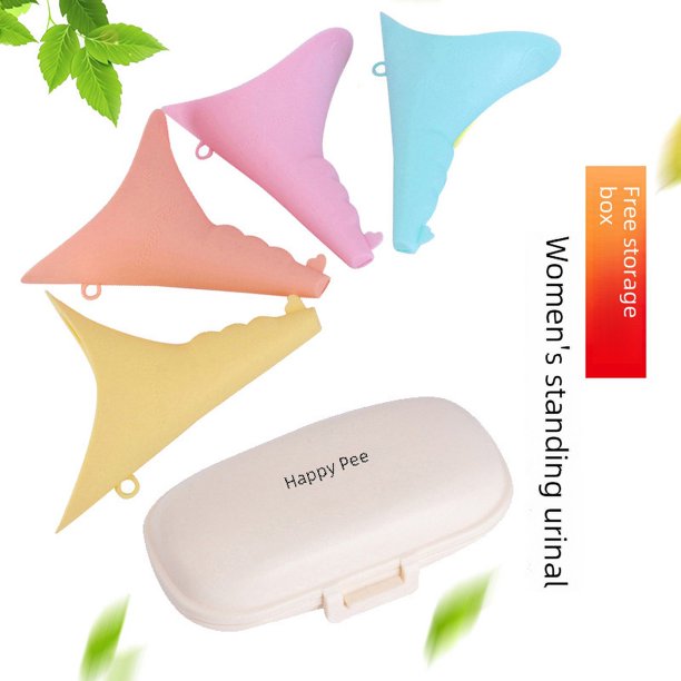 Urinario portátil para coche, urinario de emergencia de pie para viaje al aire libre para mujer, orinal para coche para niños mayores