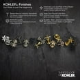 thumbnail image 2 of Kohler Shift+ Round 2.5 Gpm Multifunction Handshower With Katalyst Air-Induction Technology, 2 of 5
