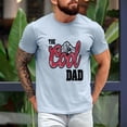 thumbnail image 4 of The Cool Dad T-Shirt – Funny Distressed Graphic Tee with Mountain Design – Great Father’s Day Gift for Outdoorsy, Laid-Back, and Adventure-Loving Dads, 4 of 7