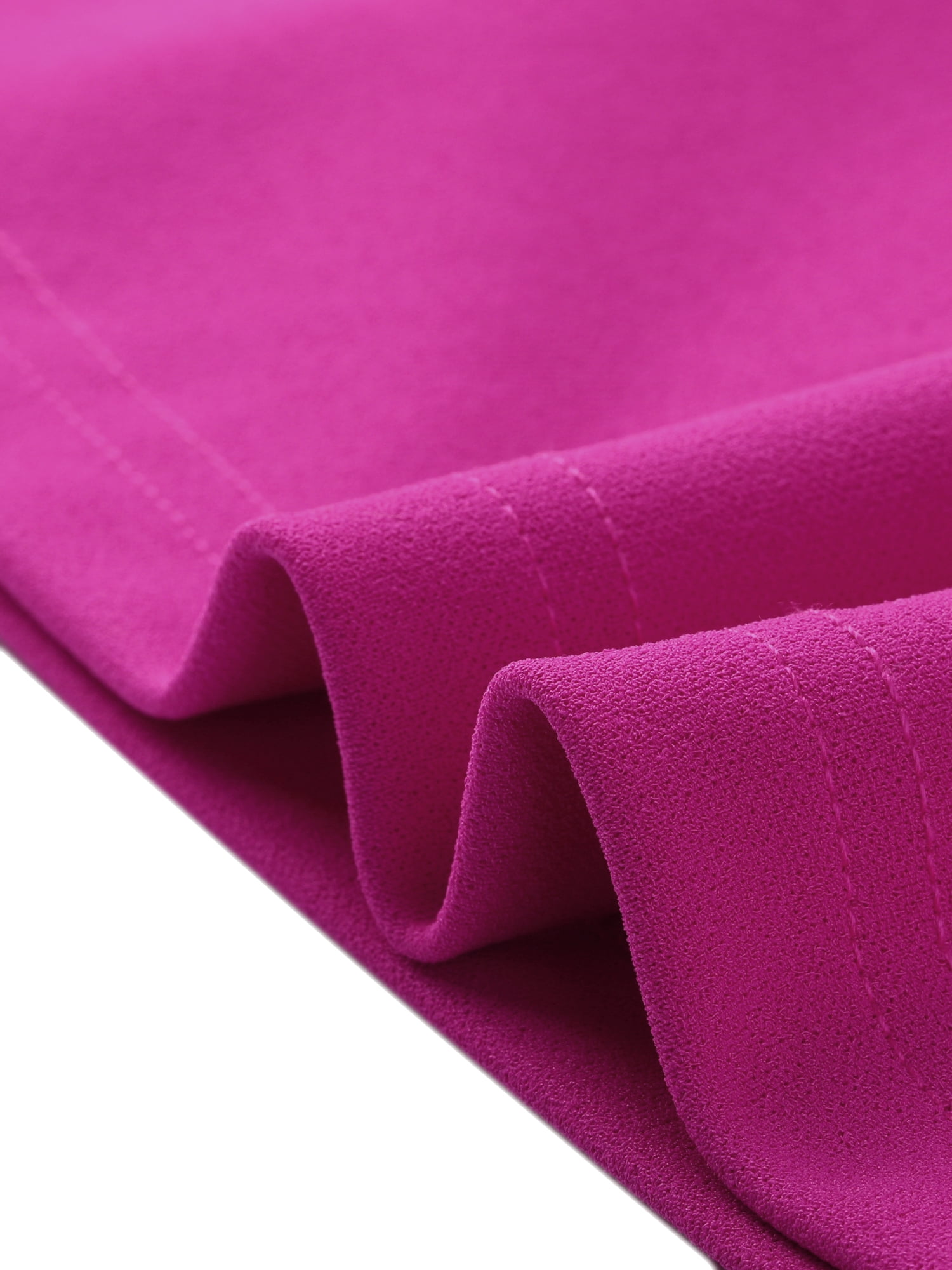 DARING DIVA Women's Plus Size Sleeveless Straight Pencil Sheath Dresses 1X Hot Pink
