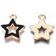 thumbnail image 3 of 10 colgantes de estrella de aleación esmaltada, colgante de estrella, joya dorada, decoración, 3 of 3