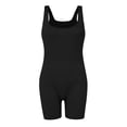 thumbnail image 3 of Mameluco Corto Body para correr, tanques de moda, monos de yoga para entrenamiento físico (negro XL) Ygjytge para Mujer Negro T M, 3 of 8