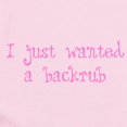 thumbnail image 2 of CafePress - Backrubgrl Body Suit - Baby Light Bodysuit, Size Newborn - 24 Months, 2 of 4