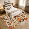 thumbnail image 4 of Area Rugs 5'x7', Gnomes Fall Carpet Runner Indoor Outdoor Rugs Home Decor Aesthetic, Thanksgiving Pumpkins Rustic Botanical Non Slip Mats Washable Accent Rug for Living Room Bedroom, 4 of 8