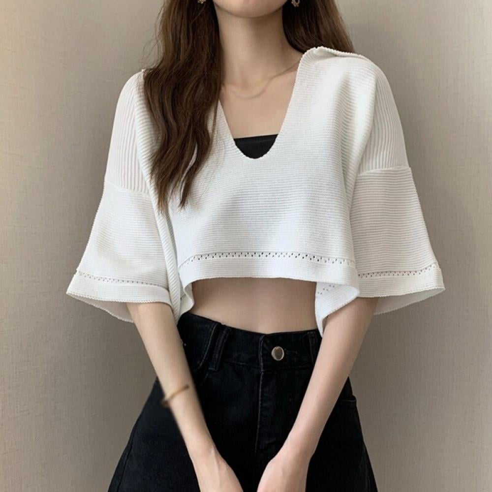 Shirt Loose Casual Sports Tops 