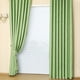 thumbnail image 1 of Cortina estampada con estrellas en estilo campestre, color verde, 1 metro de ancho x 1.3 metros de alto, ideal para decoración moderna., 1 of 6