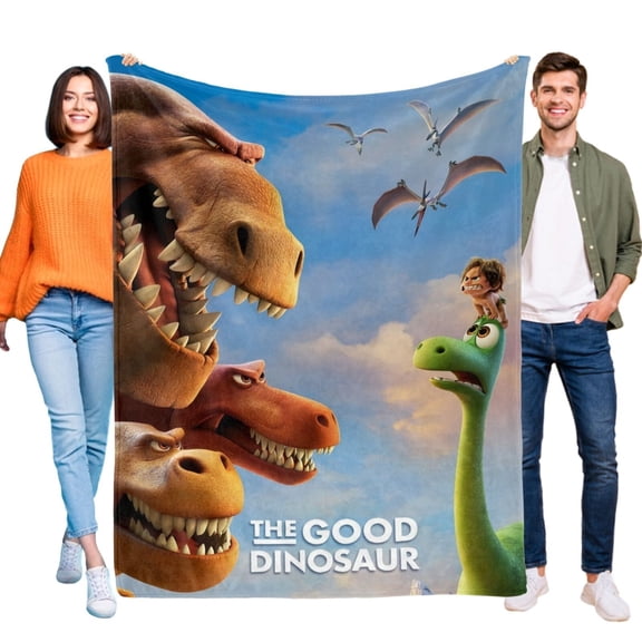 The Good Dinosaur Flannel Blanket Soft Bed Sofa Throw Blanket Birthday Gift