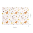 thumbnail image 3 of Lsque Funny Chicken Pattern Flag,Funny Chicken Printed Garden Flag 48 x 72 in - Double Sided Small Flags for Yard, 3 of 9