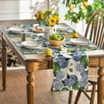 thumbnail image 6 of Watercolor Hydrangea Placemats for Dining Table, 12 x 18 Inch Spring Summer Seasonal Decoration Rustic Washable Table Mats Set of 4 Purple, 6 of 6