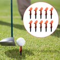thumbnail image 6 of Vsenkes 10x Golf Tees Durability Sturdy Training Equipment Professional Golfing Tees Orange, 6 of 9