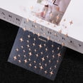 thumbnail image 1 of 1 unidad Y2K Satr Nail Art pegatina pentagrama/estrellas cruzadas diseño de uñas autoadhesivo para mujeres niñas decoración de manicura de lujo 8*10cm #, 1 of 5