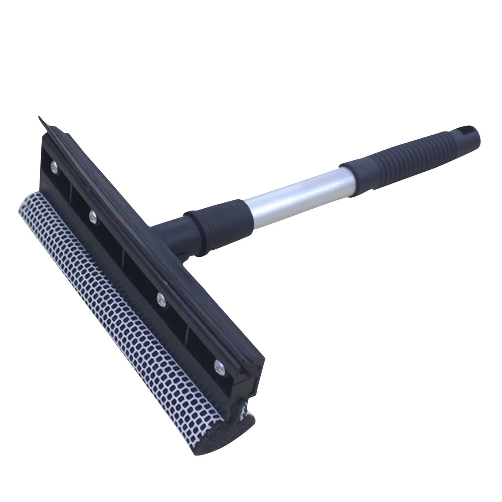Muling Window Squeegee Cleaning Tool Window Cleaner Car Squeegee Windshield Cleaning Sponge and Rubber Squeegee BlackM