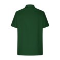 thumbnail image 7 of TKLPEHG Womens Tops Trendy Short Sleeve T Shirts Going Out Tops Lightweight Solid Color Loose Casual Lapel Button Up Cardigan Tops Summer Blouse(Green,XXL), 7 of 7