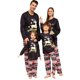 thumbnail image 1 of 2024 pijamas navideños a juego para la familia, trajes para bebés y niños adultos, Tops + Pantalones, 2 uds., ropa de dormir de Navidad, pijamas, ropa para perros, 1 of 4