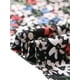 thumbnail image 5 of INSPIRAR CHIC Blusa Vintage de Manga Larga con Volantes y Cuello en V Floral para Mujeres S Negro Azul, 5 of 6
