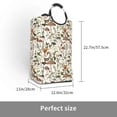 thumbnail image 3 of Picia Mushroom Garnish Laundry Basket With Handles Laundry Hamper Toys Storage Organizer Foldable Bucket Washing Bin Dirty Clothes Bag For Home Bathroom Bedroom Dorm, 3 of 6