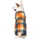 thumbnail image 1 of Fotbe Warm Orange Plaid Sudadera con Estampado para Perros Pequeños – Suéter con Capucha para Mascotas, Tela Suave de Forro Polar con Bolsillo-Small, 1 of 7