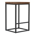 thumbnail image 4 of Furniture of America Druze Metal Square Barstool in Golden Brown (Set of 2), 4 of 11
