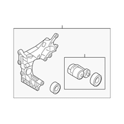 Genuine OE Kia Belt Tensioner - 25280-2G105