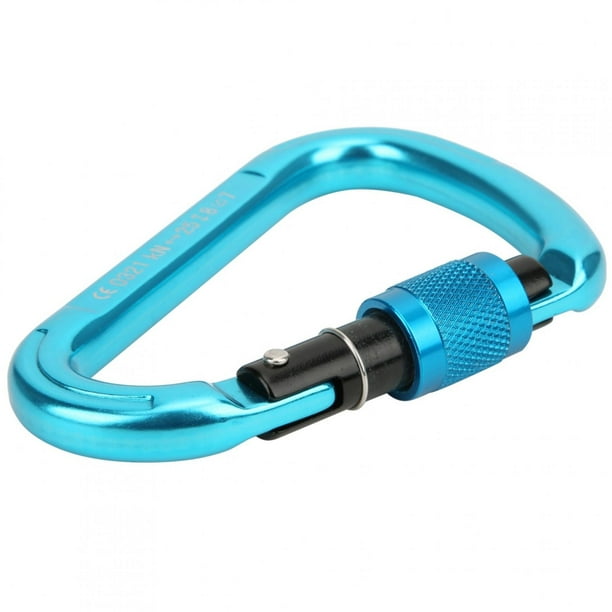 Carabiner Clip, Pear Shape Carabiner Highly Elastic Spring For