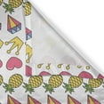 thumbnail image 4 of Ambesonne Hipster Window Valance, Heart Crown Gemstone, 54" X 18", Multicolor, 4 of 5