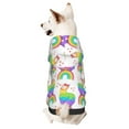 thumbnail image 1 of Balery Rainbow Llama Sudadera con Capucha para Perros Pequeños – Ropa para Mascotas, Disfraz para Perros y Gatos, Ideal para Fiestas y Cosplay-X-Large, 1 of 7