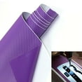thumbnail image 6 of Mduoduo 1X Car Purple Carbon Fiber Vinyl Wrap Sticker Panel 50x12Inch Interior Decorative Stickers Car Accessories, 6 of 6