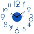 thumbnail image 1 of Lefu 3D Frameless Wall Clock, Silent DIY Wall Clock Number Wall Stickers Home Decor, 1 of 7