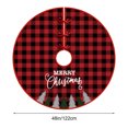 thumbnail image 1 of BAOPAI Enduring Christmas Tree Skirt with Exquisite Printing and Shimmering Sequins for Holiday Decorations Home Office Festive Scene Setting Gift Giving, 1 of 4