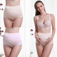 thumbnail image 4 of Xmarks Women's Maternity High Waist Underwear Briefs Adjustable Pregnancy Panties Soft Belly Support Panties Over Bump L-2XL, 4 of 6