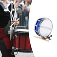 thumbnail image 2 of MERIGLARE 13 inch Snare Drum Blue Learning Musical Instrument for Teens Children Girls, 2 of 8