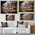 thumbnail image 4 of Designart "Melodic Masterpiece Concert Halls wall decor IV" Architecture Floater Framed Wall Art Print, 4 of 7