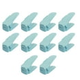 thumbnail image 1 of Organizador de ranuras para zapatos para armario Zapatero para zapatos planos sandalias tacones altos Azul, 1 of 9
