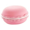 thumbnail image 1 of Mini Boîte à Bijoux Portable Légère en Forme de Macaron Boîtes de Rangement Multifonctionnelles Rose, 1 of 9