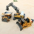 thumbnail image 6 of 4PCs Set Remote control engineering vehicle set, 2.4G high-tech 11-channel remote control excavator dump truck bulldozer alloy plastic engineering vehicle remote control construction toy car set, 6 of 11