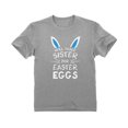 thumbnail image 1 of Tstars Boys Unisex Easter Holiday Shirts Trade Sister for Easter Eggs Siblings Happy Easter Party Shirts Humor Funny Easter Gifts for Boy Youth Gift for Kids T Shirt, 1 of 3